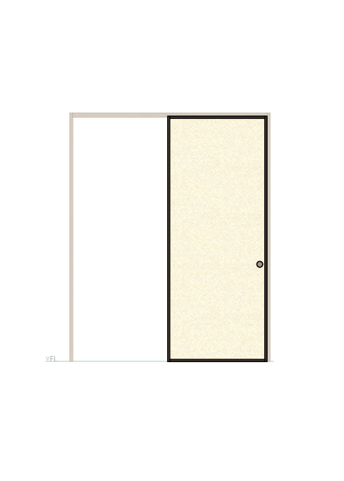 襖 片引き 山水 No.220（扉のみ）ハリマ産業株式会社